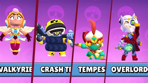 Todas las skins por brawlers tras la temporada 12 de Brawl Stars