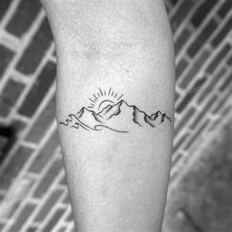 Update 87+ minimalist mountain and sea tattoo - in.cdgdbentre