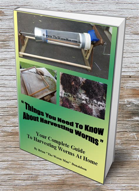 Harvesting Worms At Home - The FREE Guide