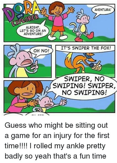 Swiper No Swiping Oh Man Meme