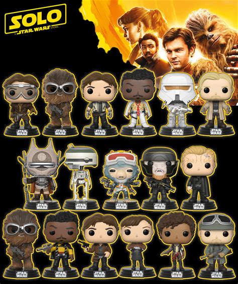 Funko POP! Star Wars - Solo A Star Wars Story Mega Bundle (17 POPs) - New, Mint Condition