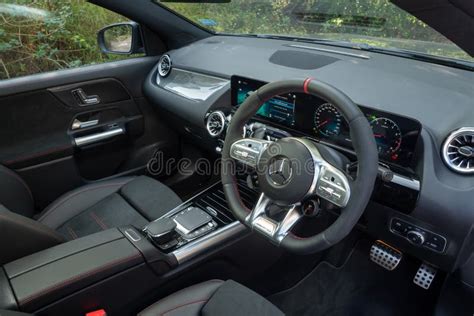 Mercedes-AMG GLA 45 2022 Interior Editorial Photography - Image of automotive, speed: 245928262