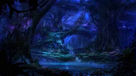 ArtStation - Pandora planet, Sergey Zimmer | Avatar locations, Fantasy aesthetic, Fantasy background