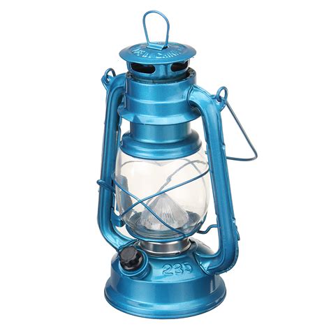 Vintage Style 15 LED Lantern Battery Operated Indoor Outdoor Camping ...