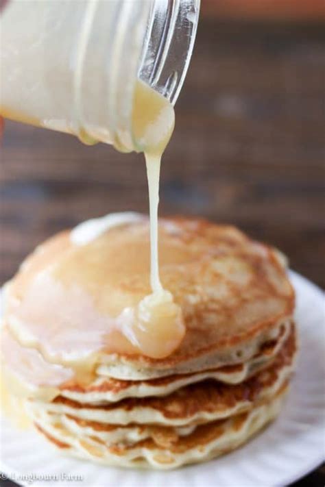 Homemade Butter Syrup Recipe • Longbourn Farm