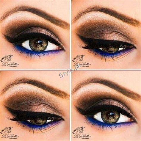 Blue Eyeliner Makeup Ideas and Looks- Step by Step Tutorial - Style.Pk