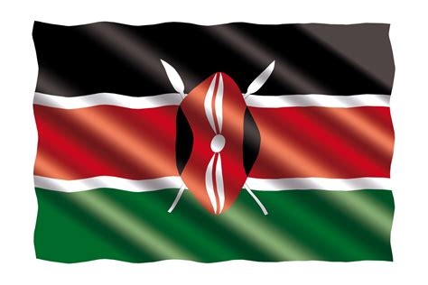 Kenya's Flag Free Stock Photo - Public Domain Pictures