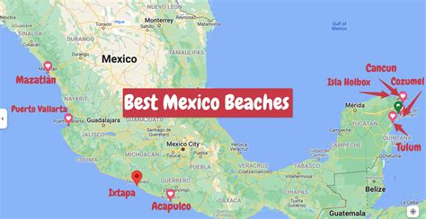 Best Beaches In Mexico Map – Get Map Update