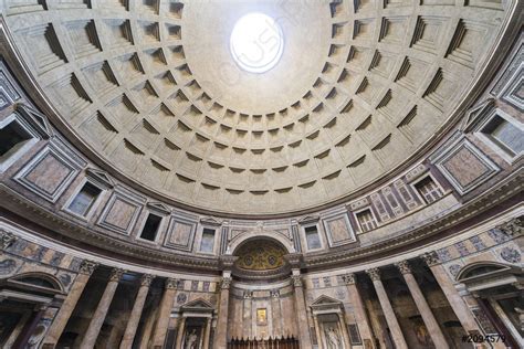 Interior of the Pantheon of Rome - stock photo 2094579 | Crushpixel