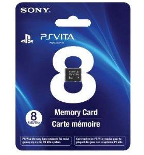 8GB PlayStation Vita Memory Card- The Official PlayStation Vita Memory Card Required for most ...