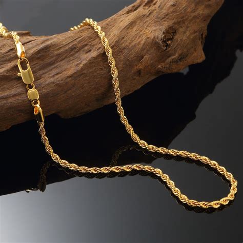 Gold Rope Chains For Men