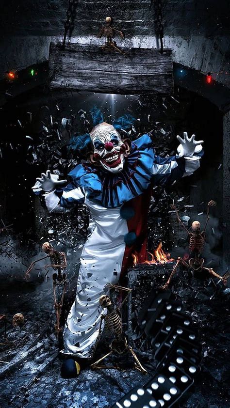 Scary Clown Phone, Cool Clown Mask, HD phone wallpaper | Peakpx