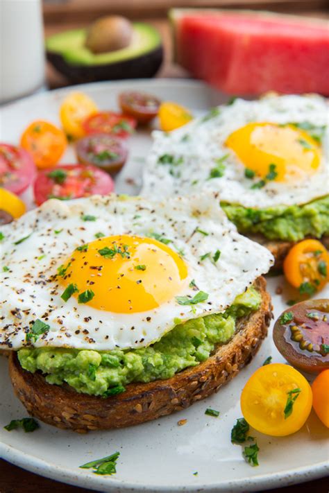 Avocado Toast with Fried Egg - Closet Cooking