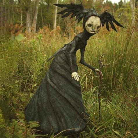 The Dark and Bizarre Art – Creepy Witch Sculptures(Halloween Decoratio – Vernier Store