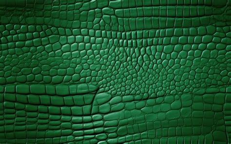 Premium AI Image | Alligator Scaled Green Texture