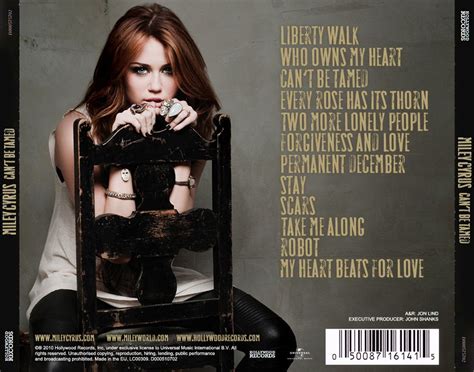 Miley Cyrus - Can't Be Tamed Album Letra Completo (English/Spanish) - Wattpad