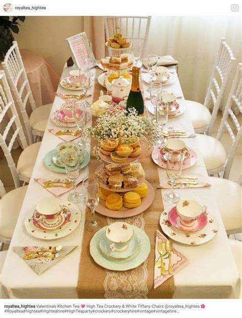 Afternoon tea - English tea | English tea party, Tea party table settings, Tea party food