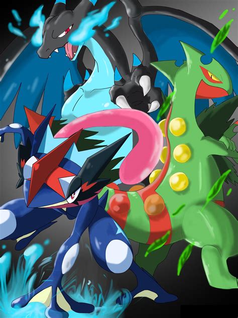 Greninja Mega Evolution Pokemon X