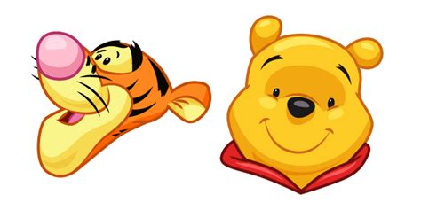 Winnie the Pooh and Tigger cursor – Custom Cursor