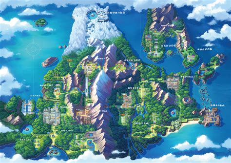 The Pokemon Company needs to get their shit together and build a world map for the Pokemon ...