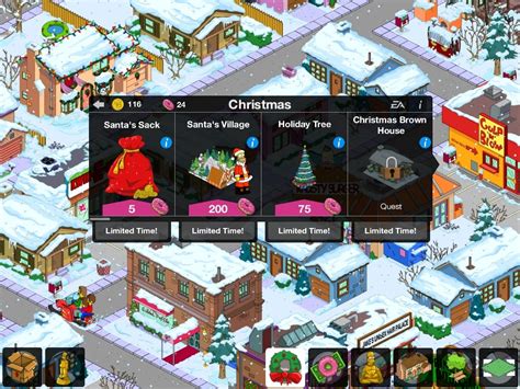 The Simpsons: Tapped Out Brings Snow, Holiday Decor and More Characters to Your Virtual ...