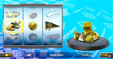 Unlocked Gold Kart and Gold Mario in Mario Kart 8 Deluxe - Techwirex