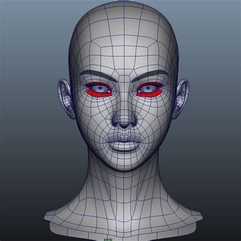 3d girl head model | Retrato, Modelagem 3d, Personagens 3d