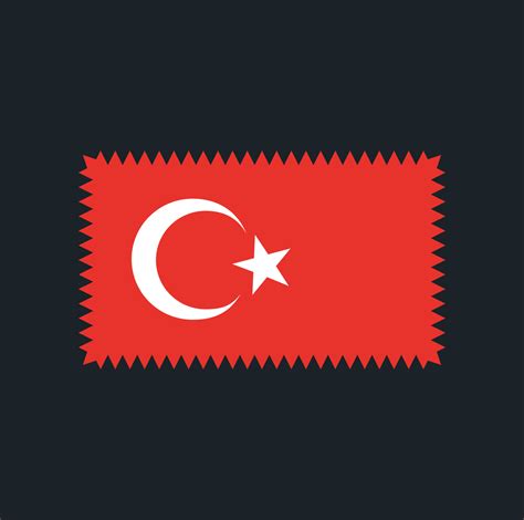 Turkey Flag Vector Design. National Flag 6997101 Vector Art at Vecteezy