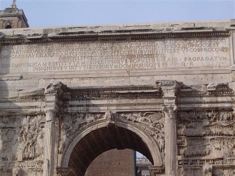 Inscription on the Arch Of Septimius Severus by loreleifan1 on DeviantArt