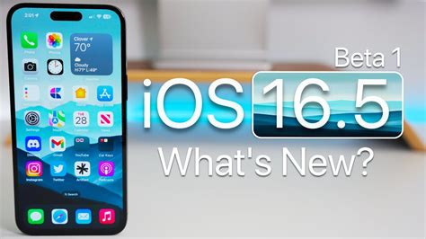 iOS 16.5 Beta 1 is Out! - What's New? - YouTube