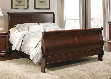 Carriage Court King Sleigh Bed from Liberty (709-BR-KSL) | Coleman Furniture