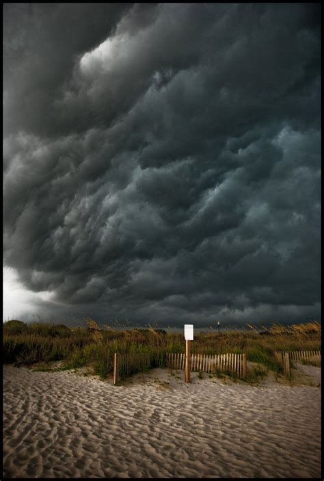 Beach Storm by Misher on deviantART | Clouds, Sky and clouds, Beautiful ...