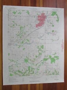 Harrisburg Illinois 1962 Original Vintage USGS Topo Map | eBay