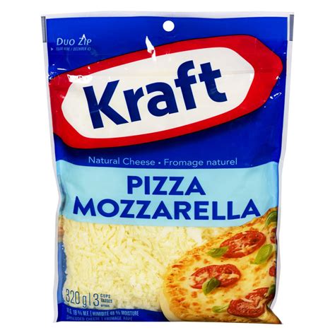 Kraft Shredded Pizza Mozzarella Natural Cheese | Walmart Canada