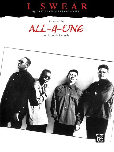 I Swear: Piano/Vocal/Chords Sheet: All-4-One | Sheet Music