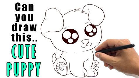 Puppy Drawing Step By Step