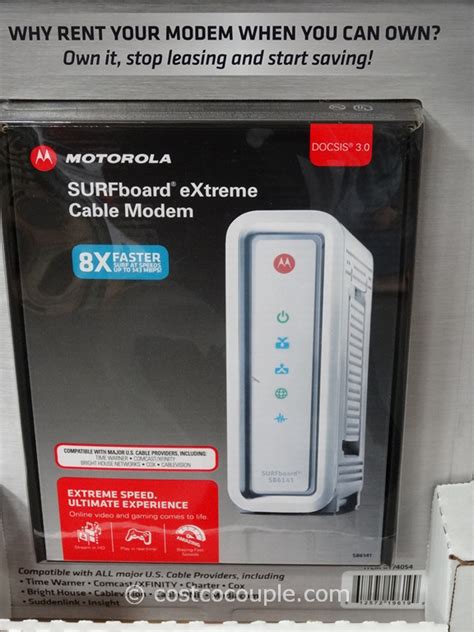 Motorola Surfboard Extreme Cable Modem SB6141