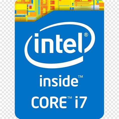 Original Logo v 5 Intel Inside Core i7, Intel Core i7 processor, png | PNGEgg