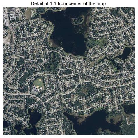 Aerial Photography Map of Deltona, FL Florida