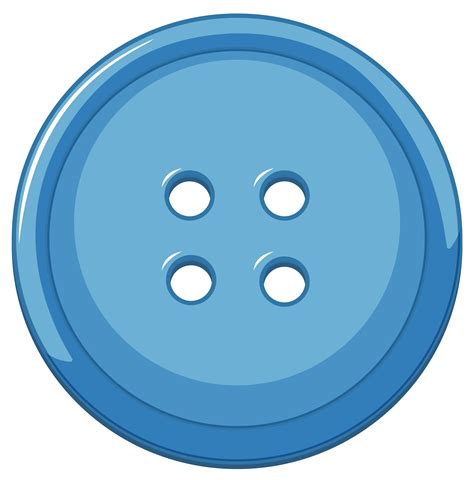 Blue button on white background 528340 Vector Art at Vecteezy