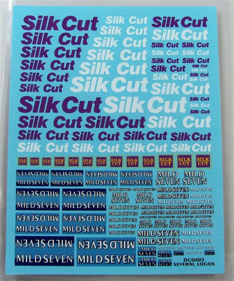 Logo Silk Cut, Mild Seven - COLORADODECAL | Car-model-kit.com