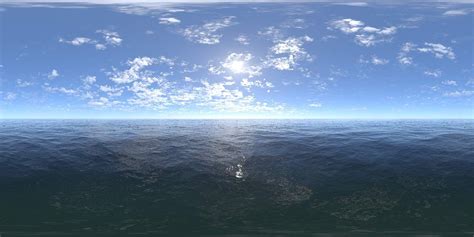 Midday Ocean HDRI Sky Hdri Images, Ocean Images, Render Image, Sky Sea ...