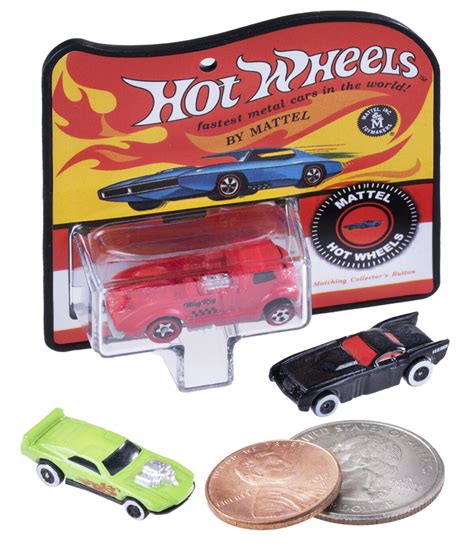 World's Smallest Hot Wheels: Diecast Hot Wheels even smaller than the originals.