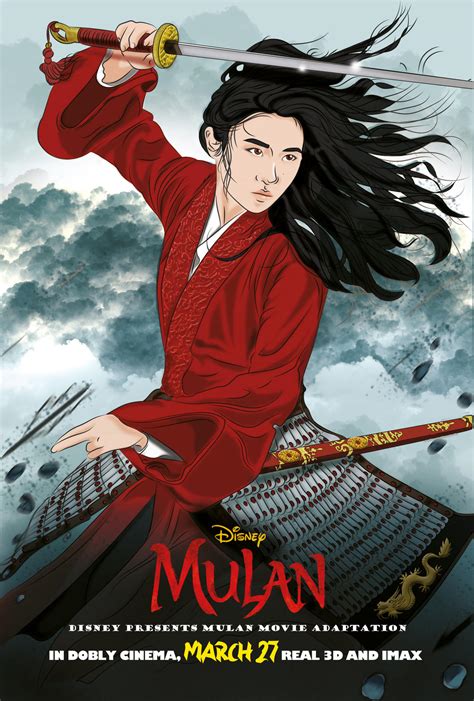 Mulan live action poster by Yuki1819854 on DeviantArt