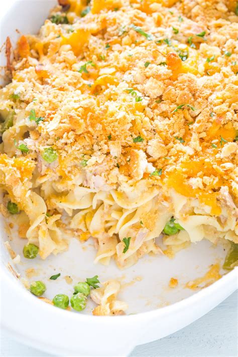 Tuna Noodle Casserole Recipe No Cheese | Deporecipe.co