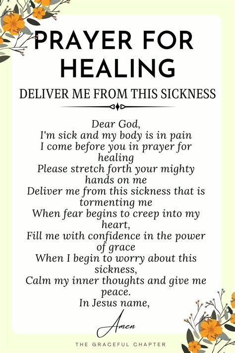 Prayers For Healing