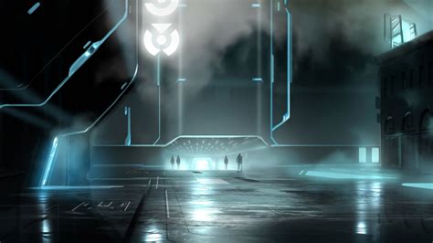 science fiction, digital art, futuristic, artwork, city, Tron, HD Wallpaper | Rare Gallery