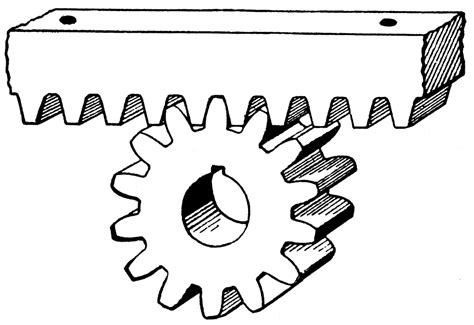 Rack and Pinion | ClipArt ETC