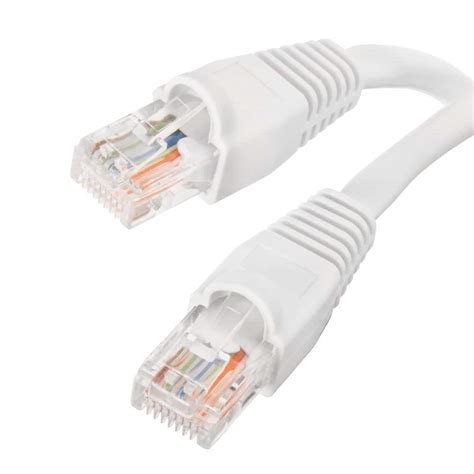 Commercial Electric 50 ft. CAT6 UTP Ethernet Cable, White BSTC6-50 ...