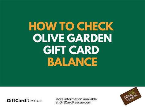 Olive Garden Gift Card Balance (Plus, 10 Money-Saving Secrets at Olive Garden) - GiftCardRescue.com